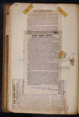 1885 Scrapbook of Newspaper Clippings Vo 2 087